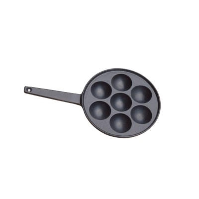 Cast iron cookware 7 holes cast iron cake pans for sale